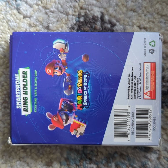 Mario + Rabbids Sparks Of Hope Smart Phone Ring Holder (Target Pre-Order Bonus) - Picture 2 of 3